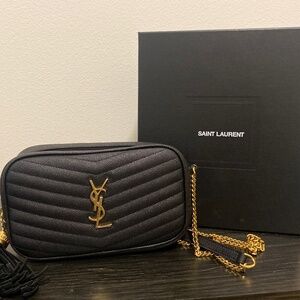 Saint Laurent - Lou Mini YSL Camera Bag